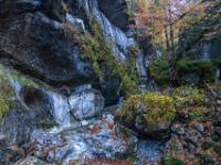 Nun wird die Klamm wilder